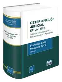 Portada de Determinación Judicial de la Pena