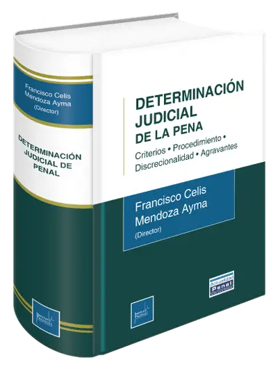 Portada de Determinación Judicial de la Pena