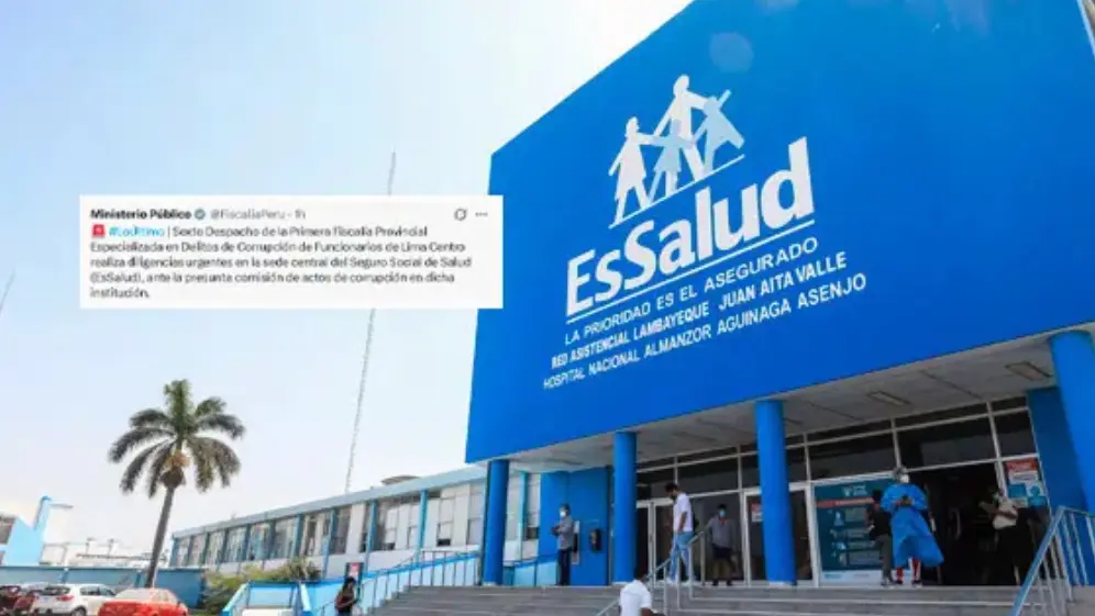 Fiscalía investiga presuntas irregularidades en contratos de EsSalud por S/ 1,800 millones