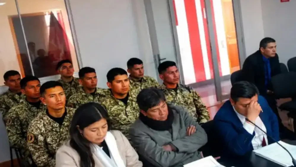 Colcabamba: ocho militares reciben 12 meses de prisión preventiva por la muerte de cinco jóvenes