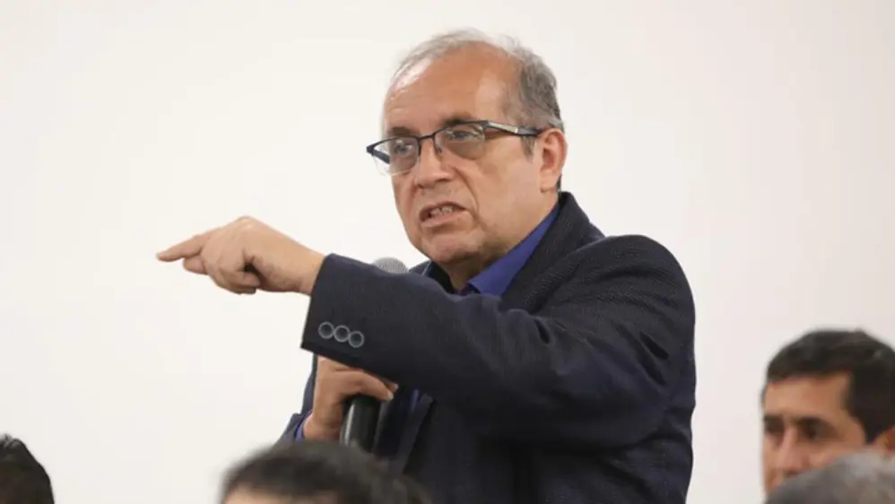 La Fiscalía realiza operativo de allanamiento en la casa de Nicanor Boluarte.