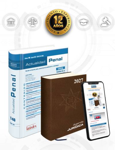 Suscripción Actualidad Penal 2027 con revista, agenda jurídica y acceso digital