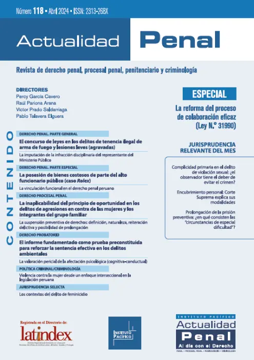 Portada Número 118